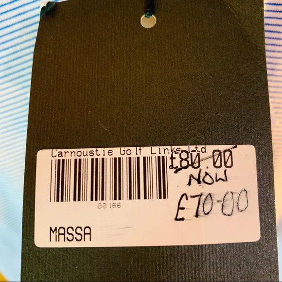 NWT Marbas Carnoustie Golf links blue shirt XXL - Picture 6 of 8